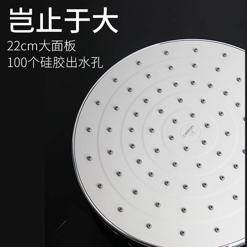 潜水艇增压花洒顶喷淋雨莲蓬头洗澡淋浴喷头不锈钢喷淋头加大出水