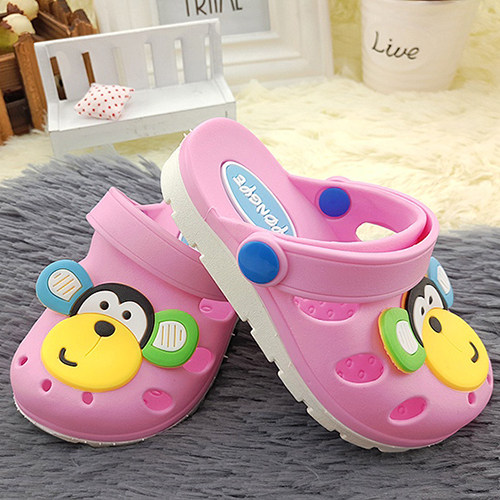 Pantoufles enfants en autre pour été - semelle caoutchouc - Ref 986187 Image 5