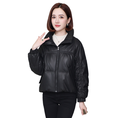 海宁绵羊皮夹克外套短款