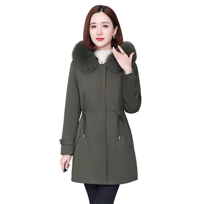 派克服女2025冬季新款连帽