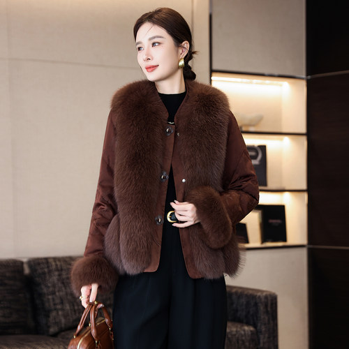 国风羽绒服女2025冬季新款