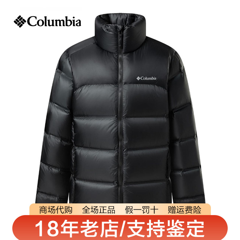 哥伦比亚男装26秋冬新品户外拒水保暖金点热能700蓬羽绒服WE0392