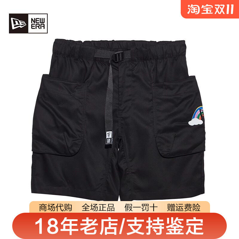 NewEra纽亦华男女款夏季潮流立体口袋工装休闲运动短裤13280276