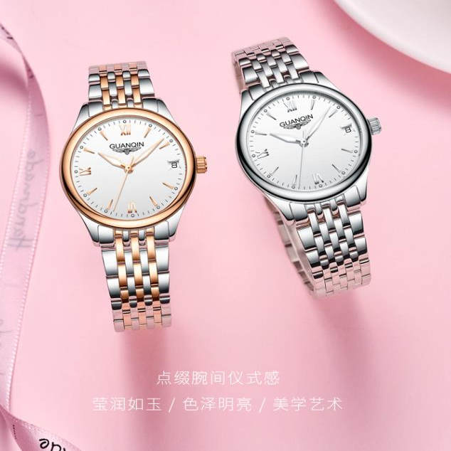 防水潮流商务冠琴韩版轻奢手表