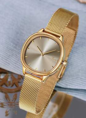 EAVANLIN/依文琳小金表进口机芯潮流韩版新款ins小众设计轻奢手表