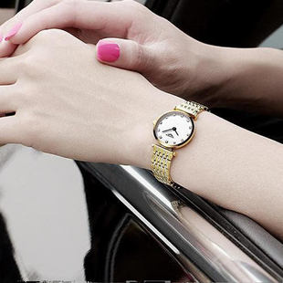 防水超薄百搭女士冠琴女款时尚轻奢潮流韩版轻奢商务休闲石英表