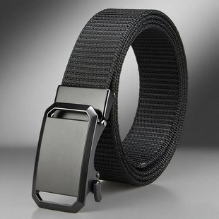 男士腰带帆布尼龙男款皮带战术扣腰2025新款休闲工装裤带韩版潮男