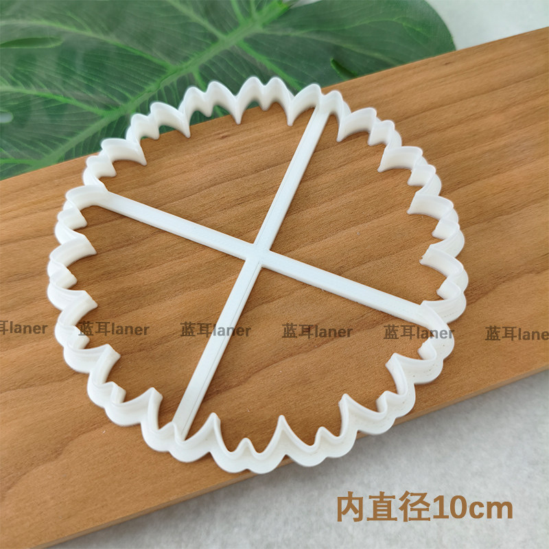 10cm超大号樱花切模樱花卷模具和菓子食品级树脂日本和果子工具
