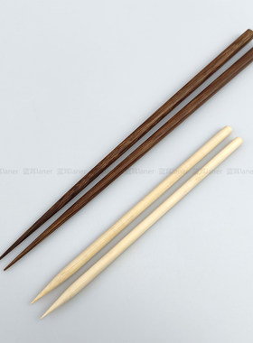 细工筷子日本和果子工具和菓子双头尖圆头竹丸棒WAGASHI制作模具