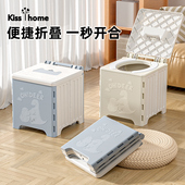 儿童外出旅行折叠小马桶车载便携式 男女宝宝移动便盆可折叠坐便器