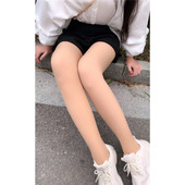 自然逼真秋冬双层加绒加厚肉色打底袜隐形裸感连裤 袜光腿神器女
