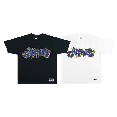 蜜丘琳短袖涂鸦嘻哈METRUST