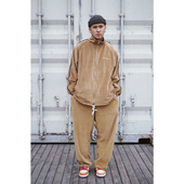 街舞bboy说唱灯芯绒复古嘻哈运动休闲套装 蜜丘琳国潮 OLDSCHOOL