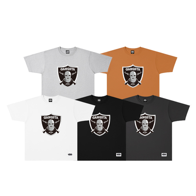 蜜丘琳Gangsta美式街头T恤