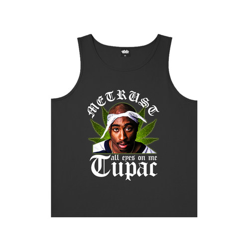 TUPAC匪帮宽松嘻哈街舞背心