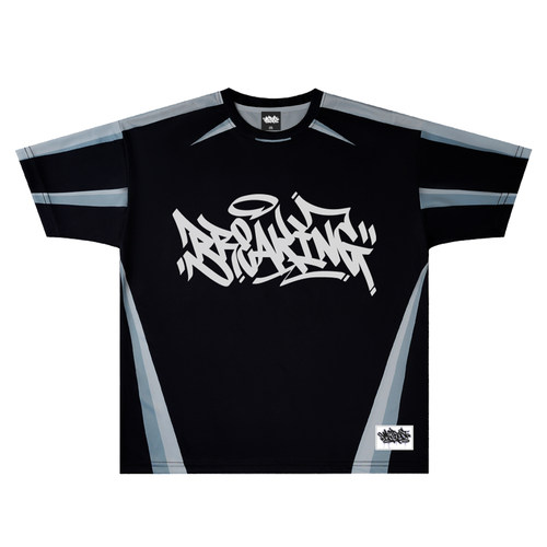 bboy涂鸦短袖t恤蜜丘琳街舞