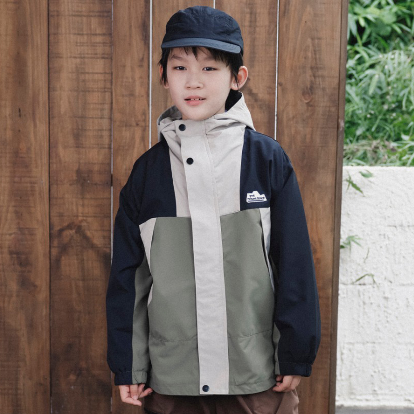 山系户外童装三防上衣儿童冲锋衣