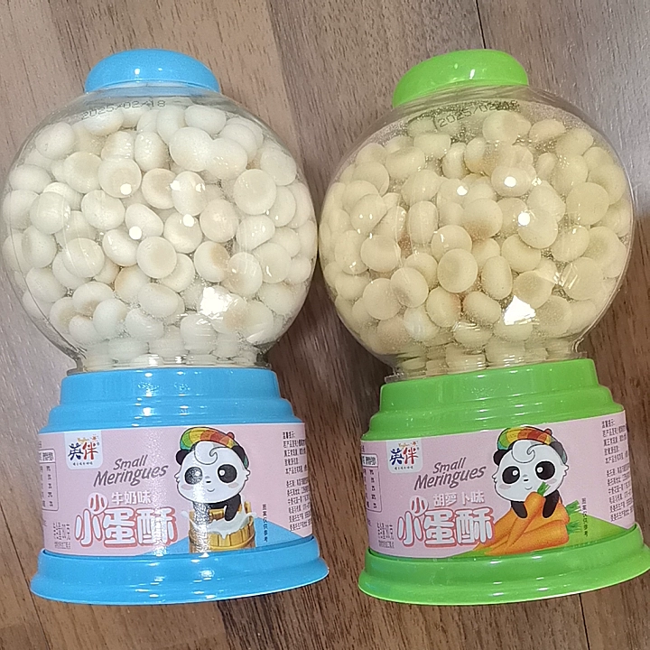 扭蛋机小馒头儿童大人小孩入口即化0蔗糖小零食饼干玩具