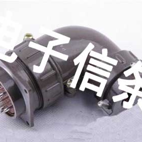 P40 16芯航空插头 正装P40K9S P40J9A 反装P40J9S P40K9A弯头+2元