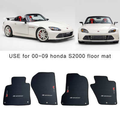 jdm本田S2000汽车脚垫绒面易清洗