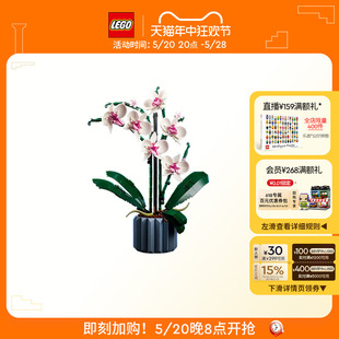 520礼物 乐高官方旗舰店正品 10311兰花永生花束积木玩具摆件