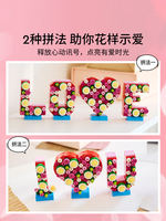 Lego Official Flagship Store Genuine 40867 Love English Letter Building Blocks children's educational assembly toy gift thumbnail 3