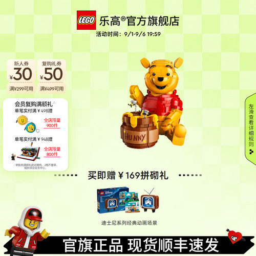 乐高43300小熊维尼积木
