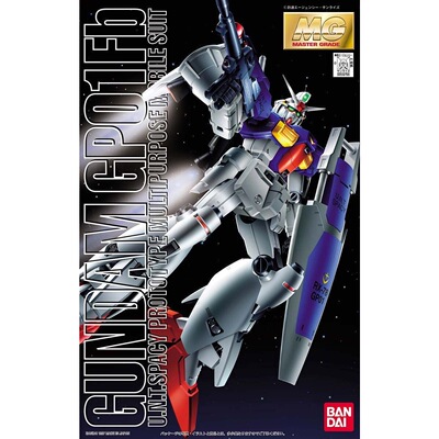 万代正版 MG 1/100 GP01-Fb 高达试作1号机 宇宙型 一号 拼装模型