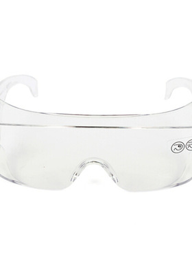 代尔塔101131护目镜防冲击防刮擦透明款可佩戴近视眼镜防护眼镜