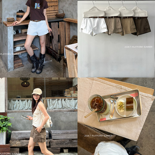 T-PLATFORM-口袋设计感街头显瘦牛仔裤(配皮带)（含100棉料）6851