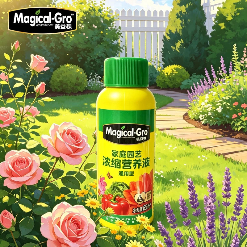 美益棵家庭园艺浓缩营养液家用盆栽养花绿植多肉水培花卉液体花肥