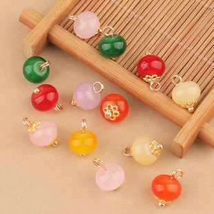 中式旗袍扣子盘扣衬衫开衫汉服装饰复古仿玉石中国风唐装纽扣