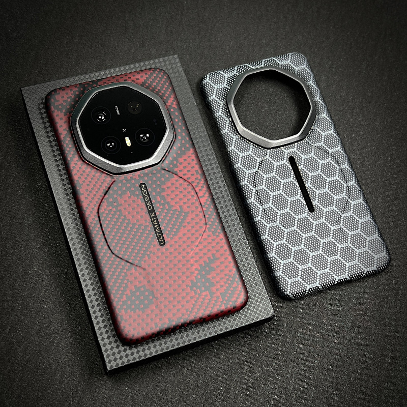 适用华为mate70rs手机壳新年新款70RS非凡大师磁吸保护套凯夫拉芳纶纤维磨砂硬壳碳纤维纹男轻薄裸机手感支架