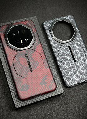适用华为mate70rs手机壳新年新款70RS非凡大师磁吸保护套凯夫拉芳纶纤维磨砂硬壳碳纤维纹男轻薄裸机手感支架