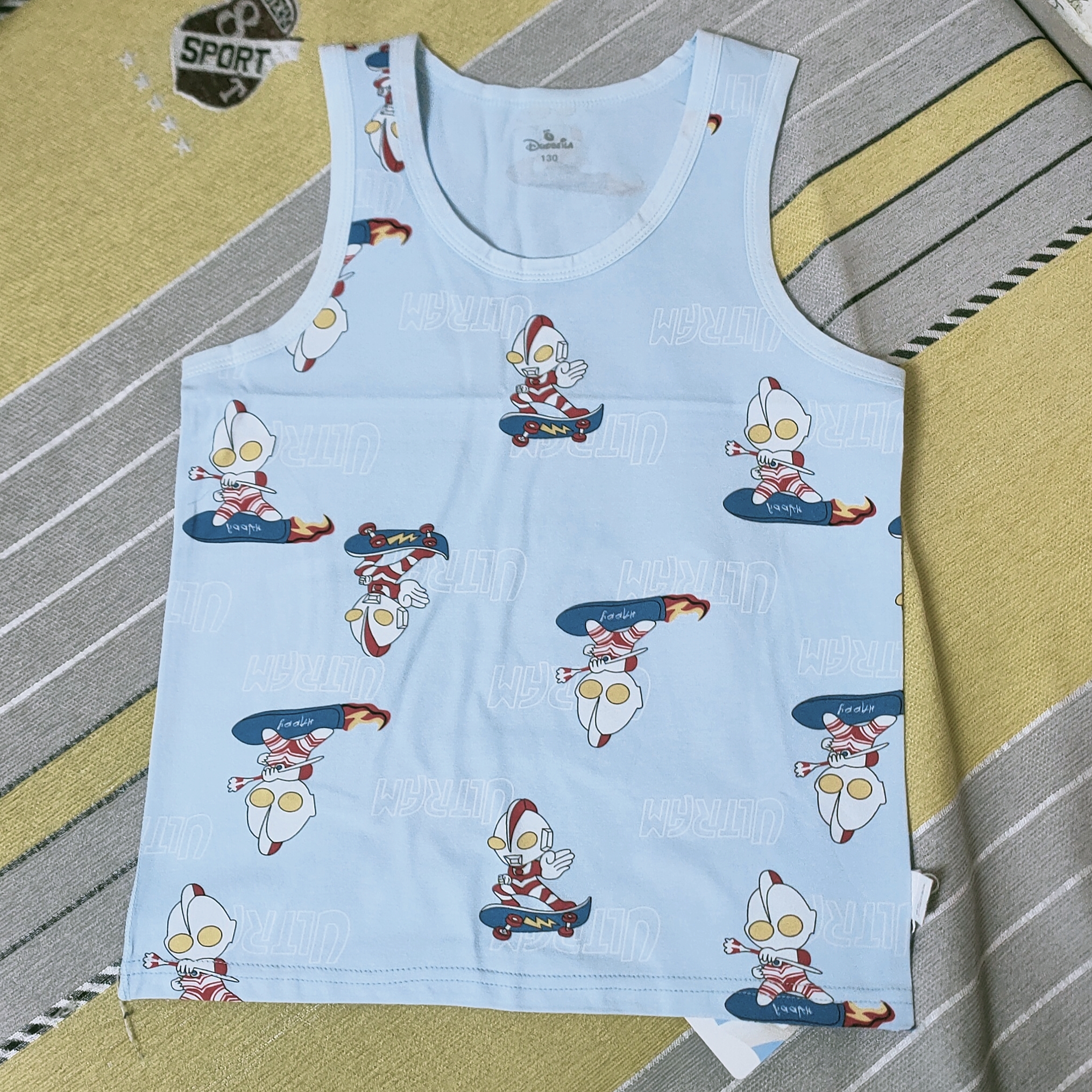 儿童背心纯棉无骨打底衫