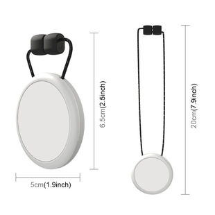 PULUZ胖牛适用Insta360GO3/3S运动相机磁吸挂绳支架挂脖防丢绳