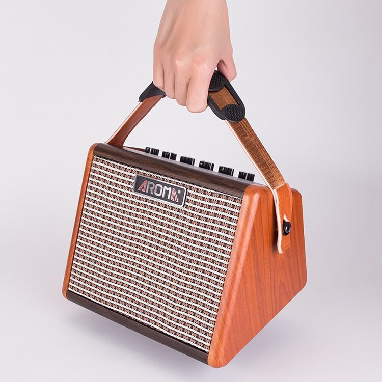 无线蓝牙小型音响阿诺玛便携式木吉他民谣音箱户外弹唱K歌可充电