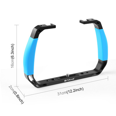 PULUZ胖牛适用GoPro运动相机潜水支架DJIaction4拓展手持潜水支架