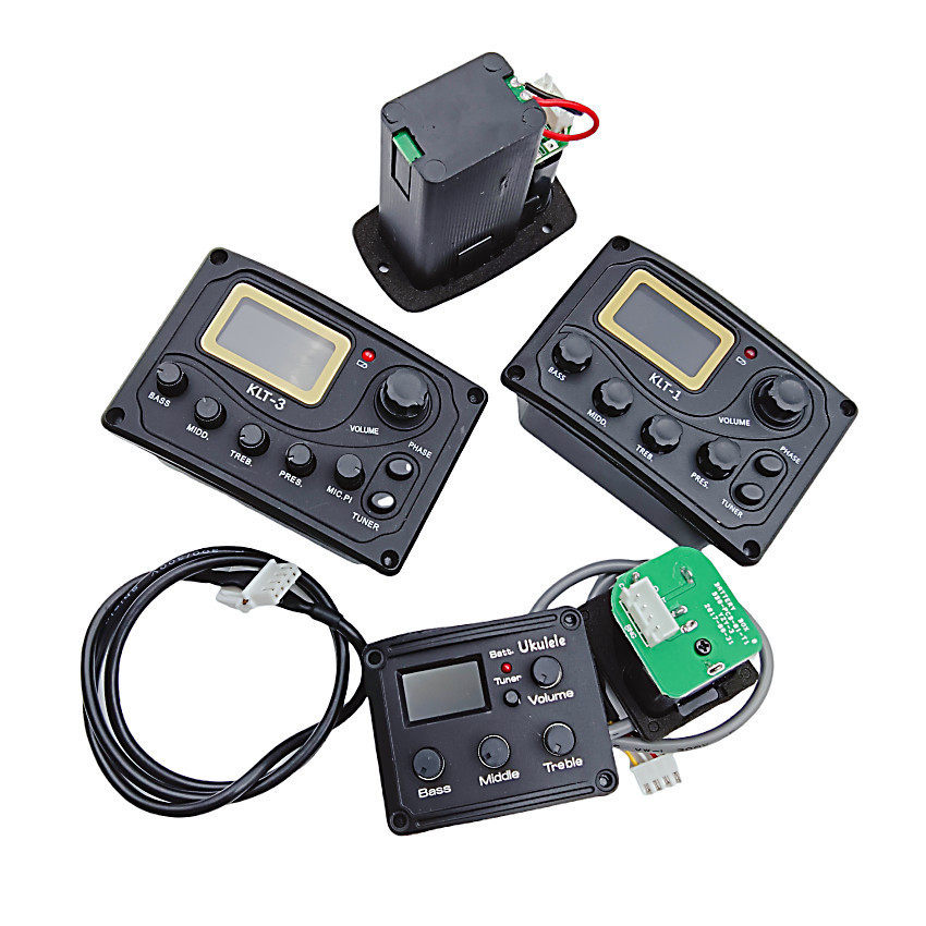 民谣木吉他开孔拾音器KLT-1LC-5EQ均衡器带调音专业拾音器