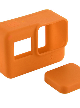 PULUZ胖牛hero7(黑色)相机硅胶套Gopro6hero5代裸机硅胶保护套