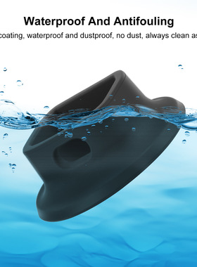 PULUZ胖牛适用大疆OSMOPocket3灵眸相机支撑底座桌面防滑硅胶支架