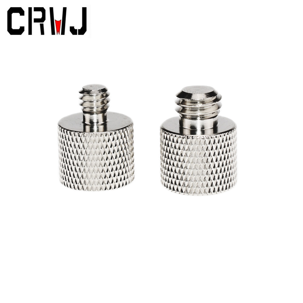 亚马逊黄铜1/4转3/8英寸螺丝三脚架适配器摄影灯架转换头相机配件