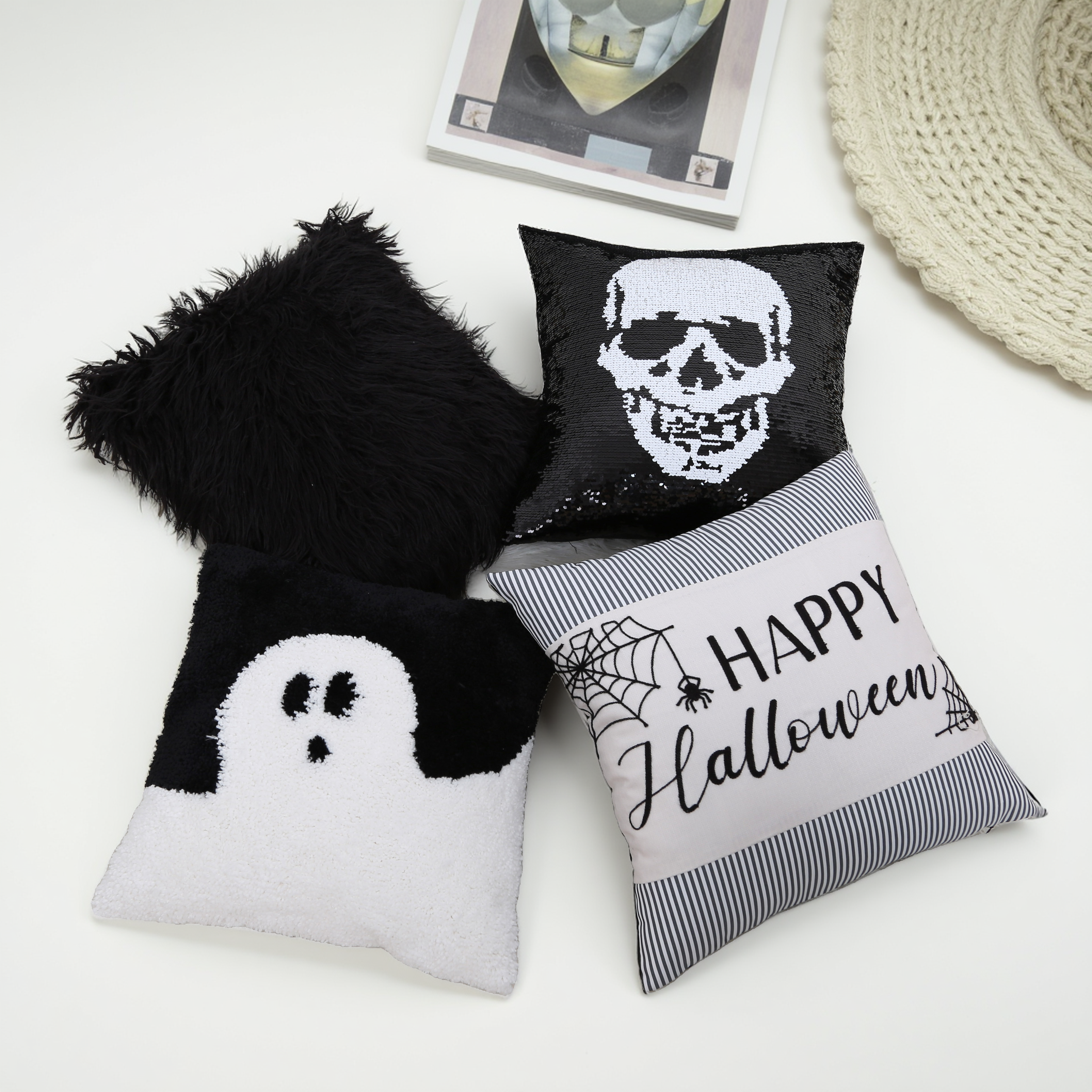 万圣节客厅沙发抱枕套