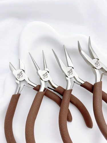 Импортное ювелирное украшение, элитные плоскогубцы с изогнутым носом, ножницы, аксессуар ручной работы, «сделай сам»