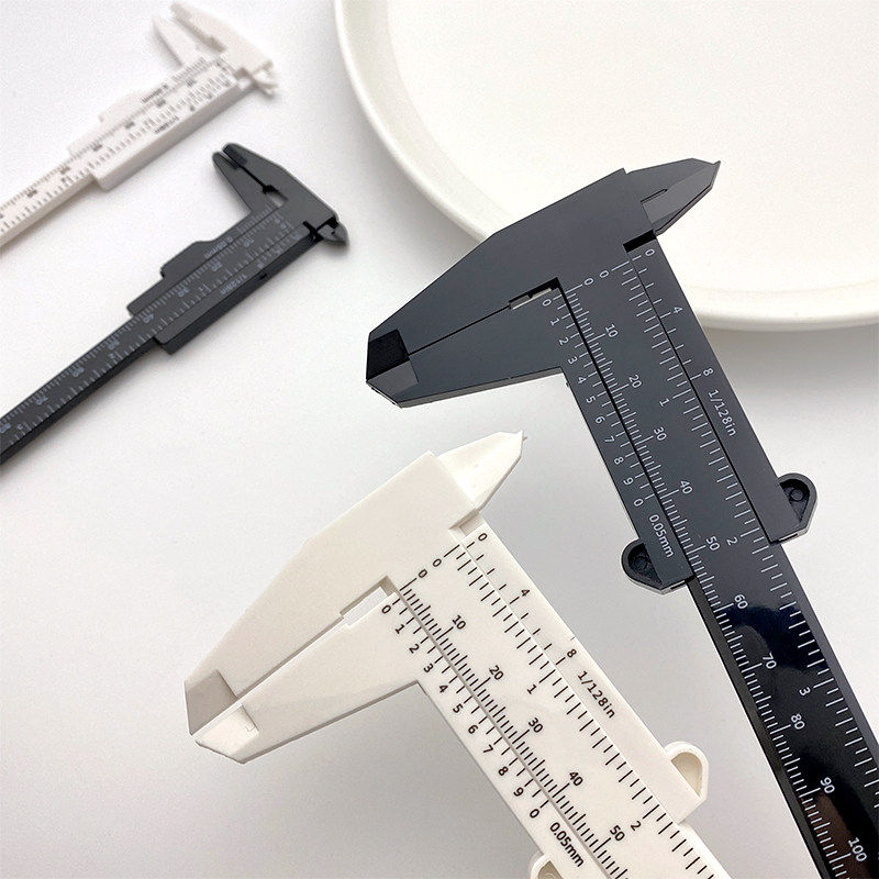 80-150mm双刻度塑料游标卡尺图片