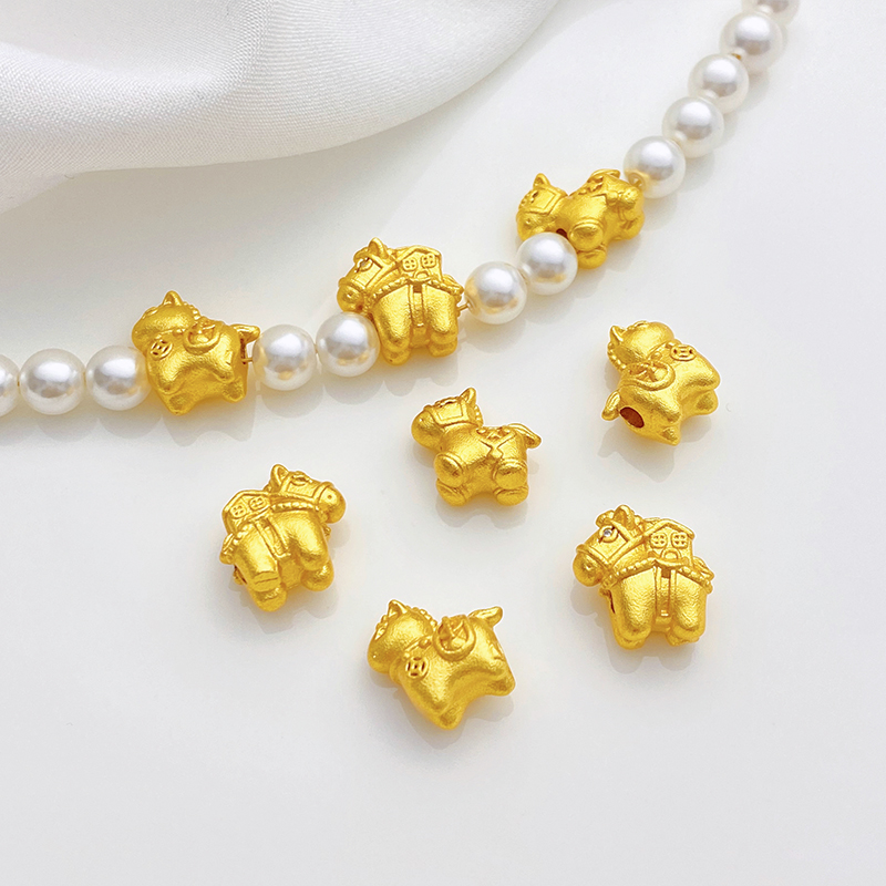 沙金保色马上有钱隔珠生肖马散珠