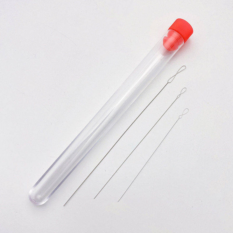 开口串珠针优质不锈钢针穿珠子针图片
