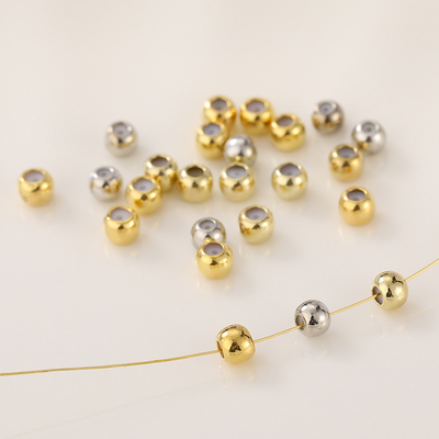 14K包金带硅胶定位珠调节珠