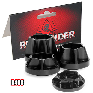 RS攀爬车1.9 2.2寸轮毂铝合金接合器 SCX10 VP轮毂加宽结合器R408