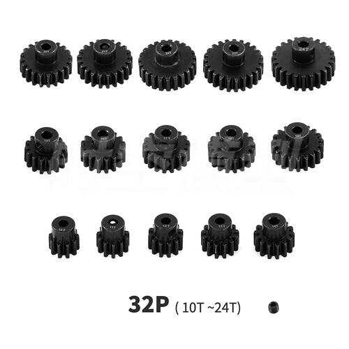 0.8模数3.175孔32P模数齿轮